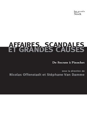 cover image of Affaires, scandales et grandes causes.